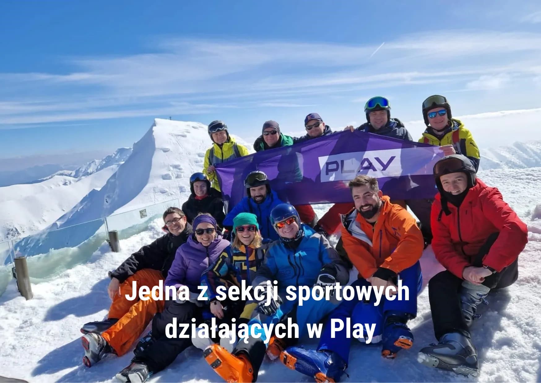 Jedna z sekcji sportowych w Play
