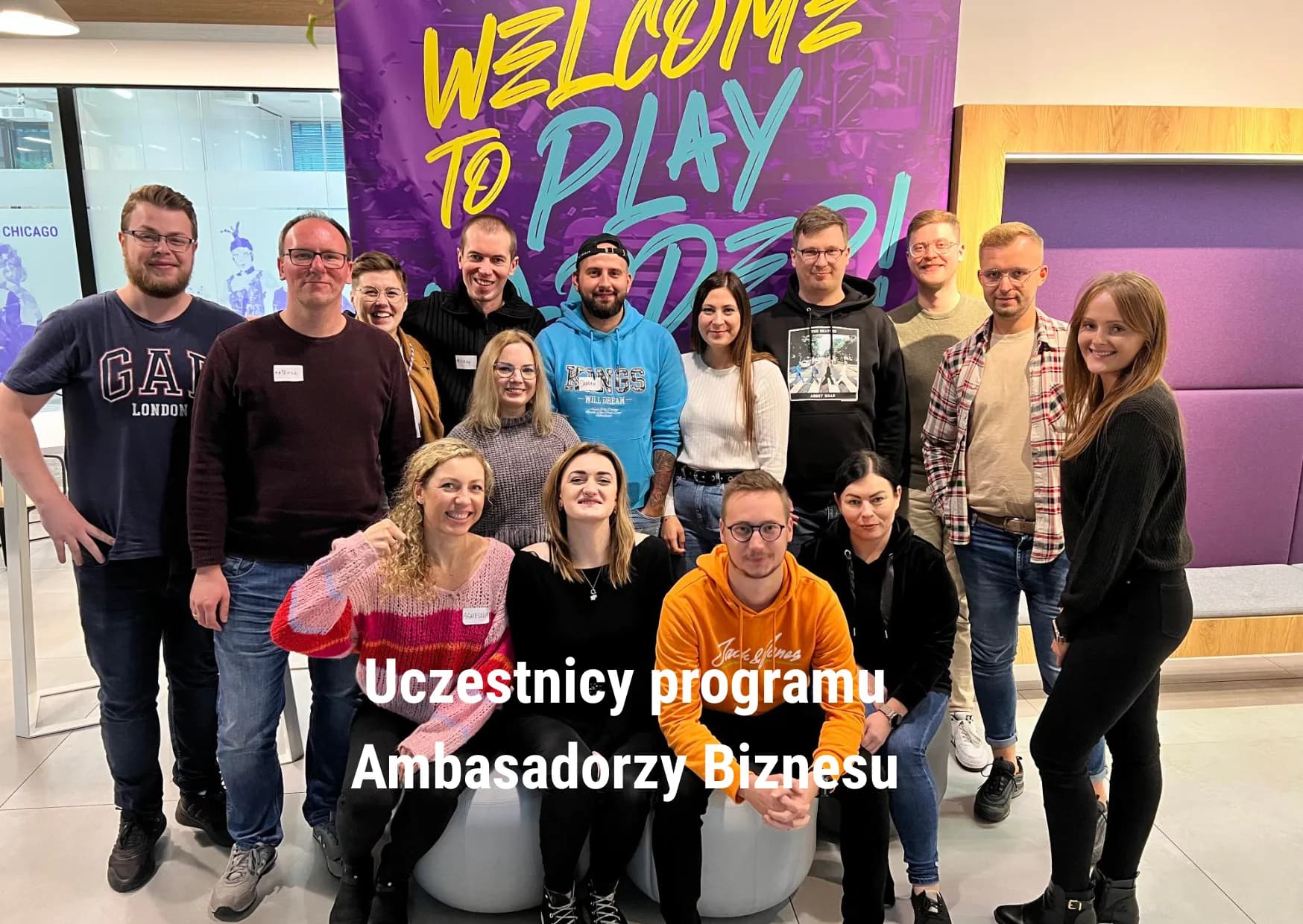 Uczestnicy programu ambasadorzy Play